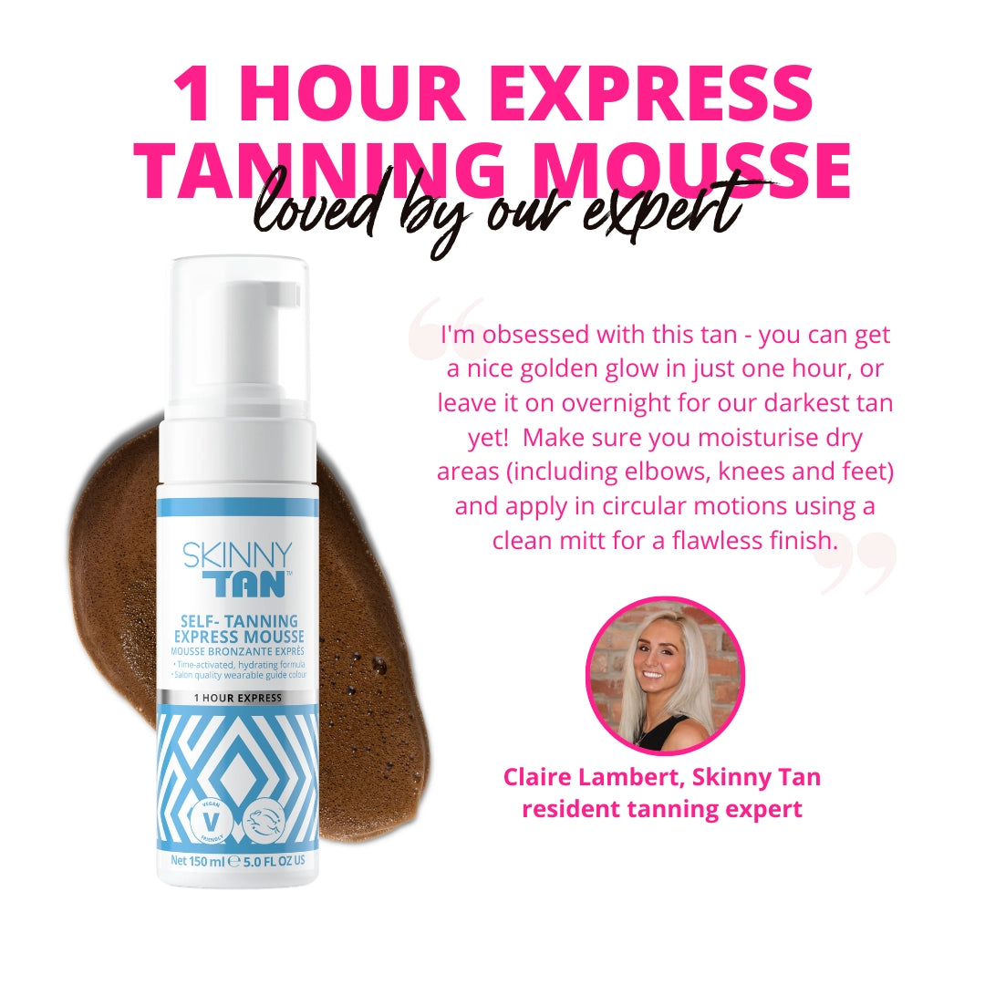 1 Hour Express Self-Tanning Mousse 150ml