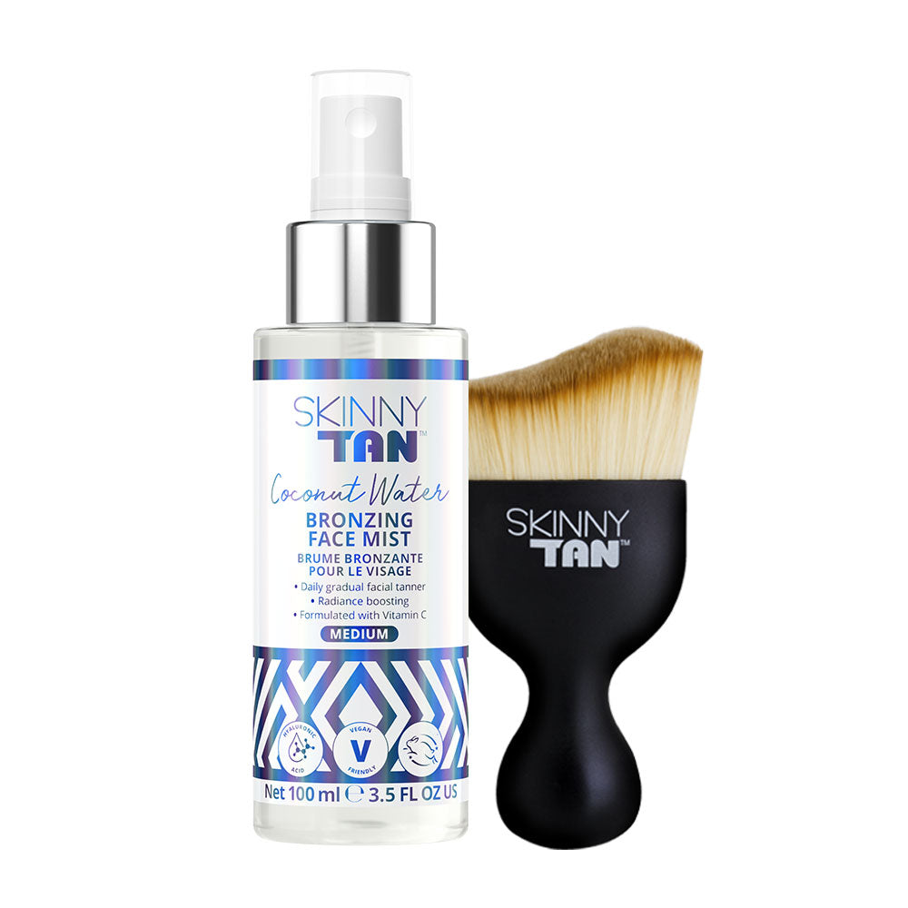Coconut Face Tanning Kit| FREE Brush