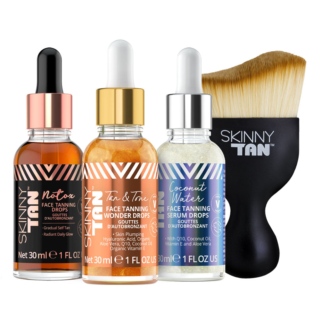 Complete Face Tanning Kit | FREE Miracle Brush